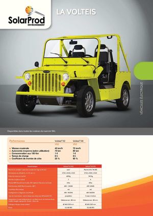 Fiche produit Volteis
