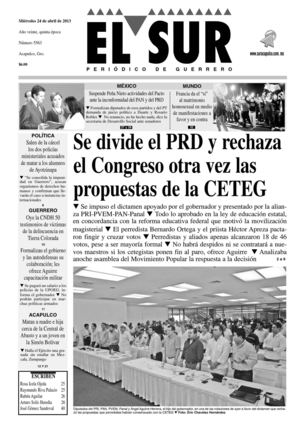 El Sur 24 de Abril de 2013