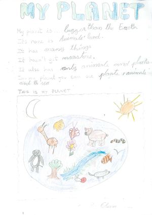My planet - 2nd Course of Primary