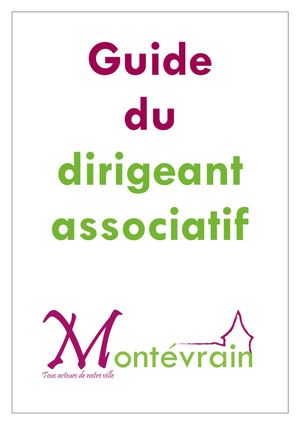 Guide du dirigeant associatif