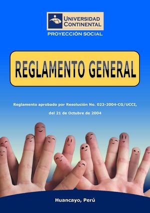 REGLAMENTO DE PROYECCION SOCIAL