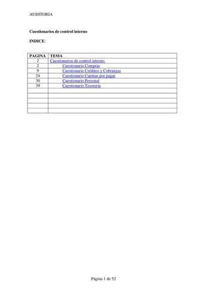 cuestionarios de control interno