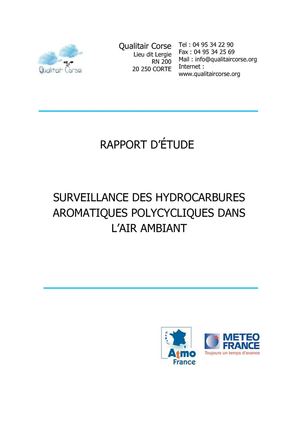 Surveillance des Hydrocarbures Aromatiques Polycycliques