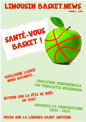 LIMOUSIN BASKET NEWS AVRIL 2013