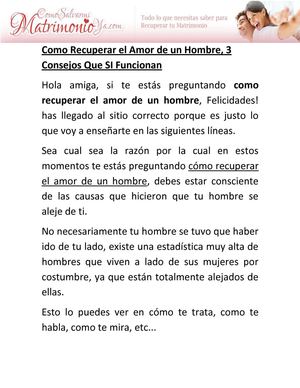 Como Recuperar a un Hombre, 5 Trucos Rápidos para Lograr que se Interese en Ti