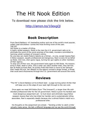 The Hit Nook Edition