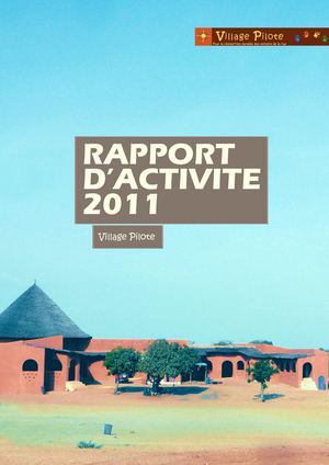 Rapport d'activité Village Pilote 2011 