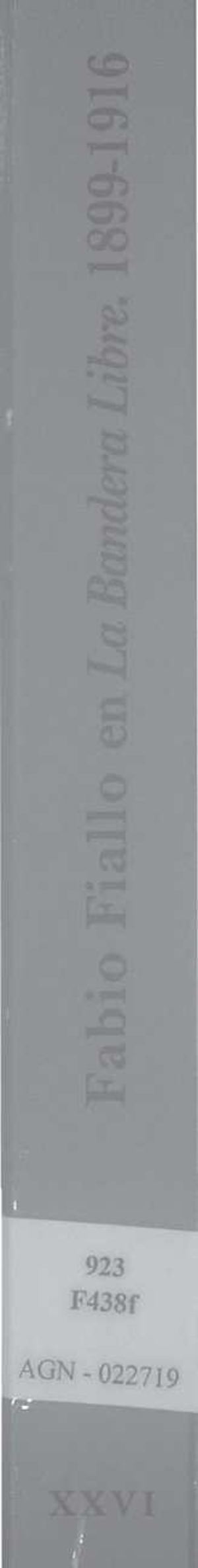 VOL 26. 022719. Fabio Fiallo en La Bandera Libre. Rafael DarÍo Herrera.pdf