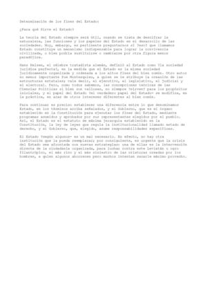 importancia de la existencia del Estado