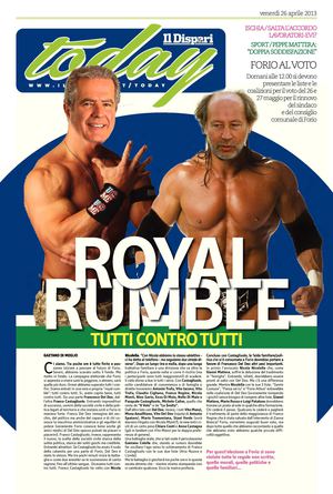 Forio: Royal Rumble, tutti conto tutti