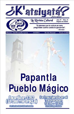 ¿K'atsiyatá? La Revista Cultural No. 44