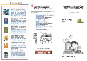 Guia de lectura Sant Jordi