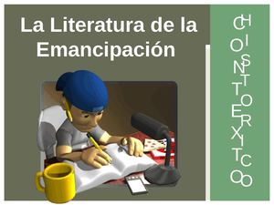 Literatura de la Emancipaciòn