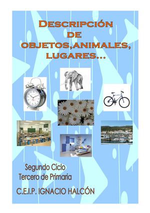 DESCRIPCION LUGARES-OBJETOS 3º