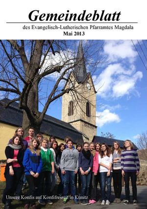 Gemeindeblatt Mai 2013
