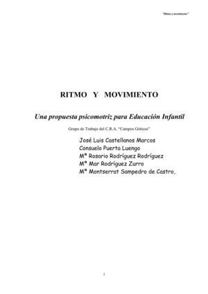 Ritmo y Movimiento