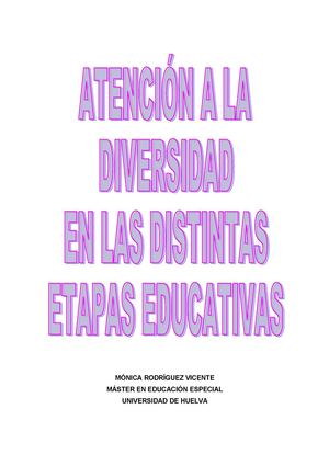 Calaméo - ATENCIÓN A LA DIVERSIDAD EN LA ETAPA DE INFANTIL