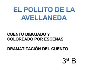 EL POLLITO DE LA AVELLANEDA