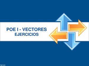 Ejercicios sobre vectores - Lunes 29/04/2013