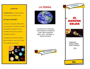 folleto de publisherd