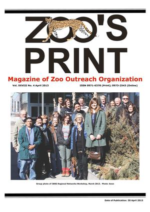 Zoos Print XXVIII(4) April 2013