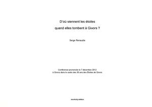 D'où viennent les étoiles quand elles tombent à Givors ?