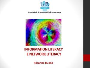 Information Literacy e Network Literacy