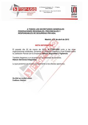 Acuerdo halcon seguridad.