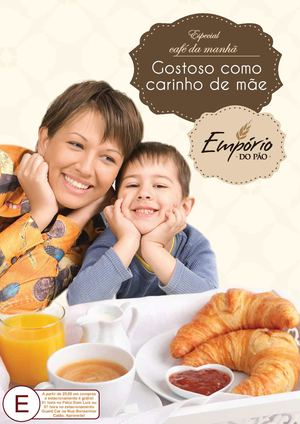 Encarte Especial Café da Manhã Mês das Mães Empório do Pão