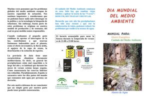 triptico medio ambiente