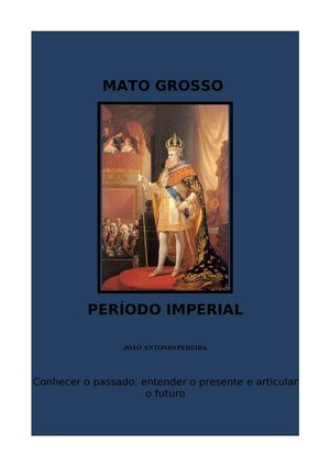 História de Mato Grosso período colonial.