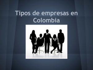 Tipos de empresas en colombia
