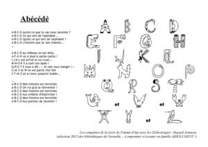 Abécédé.