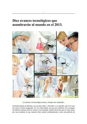 Diez avances tecnologicos que asombran