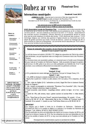 BIM du 3 mai 2013