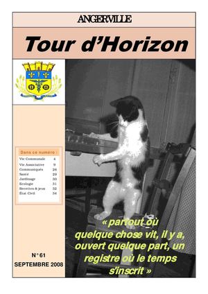 Tour d'Horizon 61 - septembre 2008 - ANGERVILLE