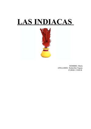 Trabajo Indiacas