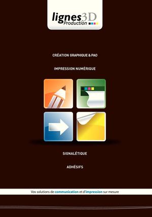 Plaquette Lignes3d
