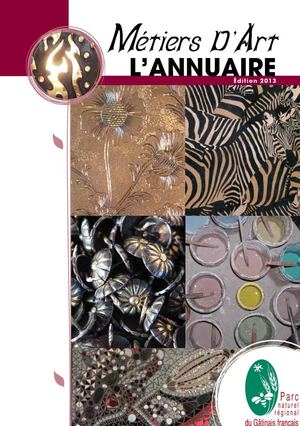 Guide des Métiers d'Art du ONR du Gâtinais français