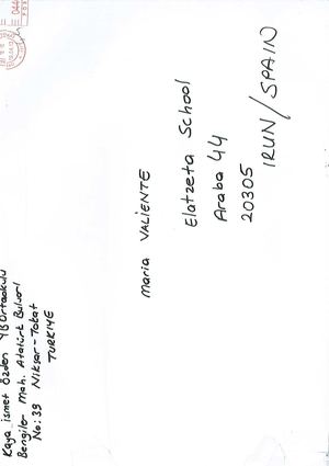 letters from NIKSAR-TURKEY