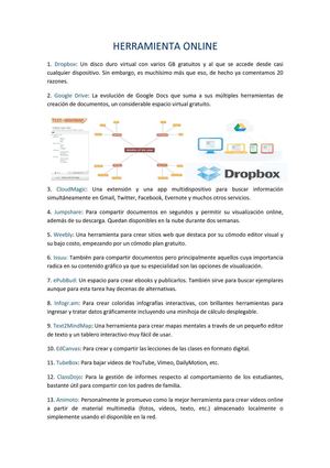 HERRAMIENTAS ONLINE