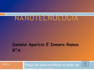 nanotecnología