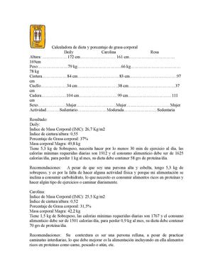 Calculo de Indice de Masa Corporal