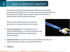 televisión satelital