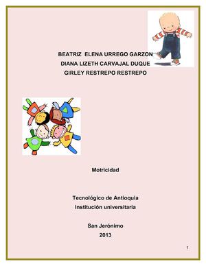 proyecto de motricidad