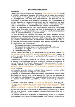 Diseño Metodológico 