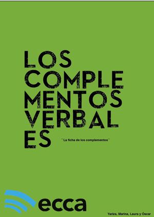 Los complementos verbales