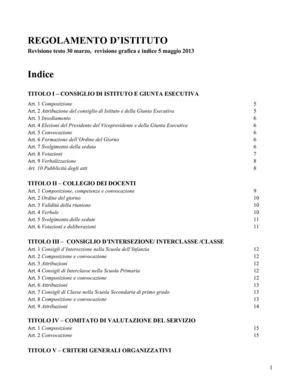 regolamento bozza finale 5 maggio2013