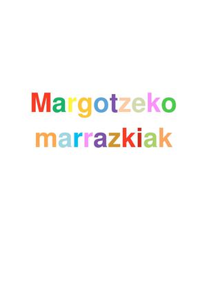Margotzeko marrazkiak
