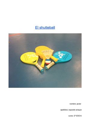 trabajo shutteball